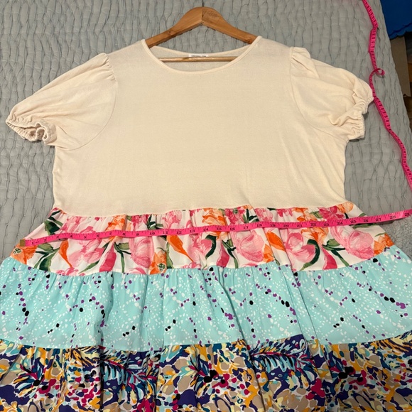 CHICSOUL Fit & Flare Top, 3X - Picture 6 of 7